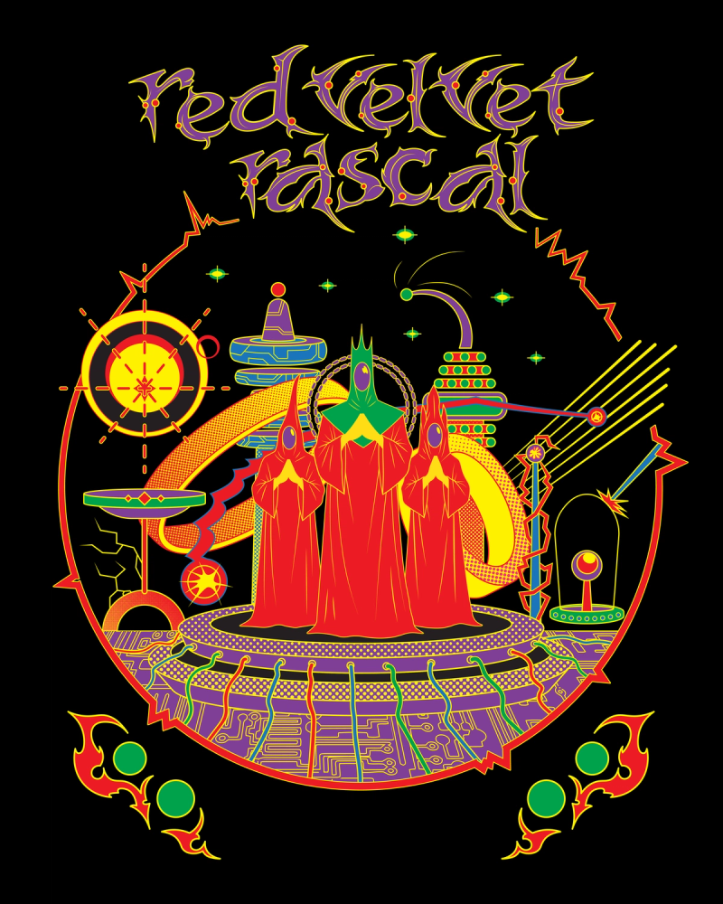 RED VELVET RASCAL — T-SHIRT — HUMANOID MECHANICS
