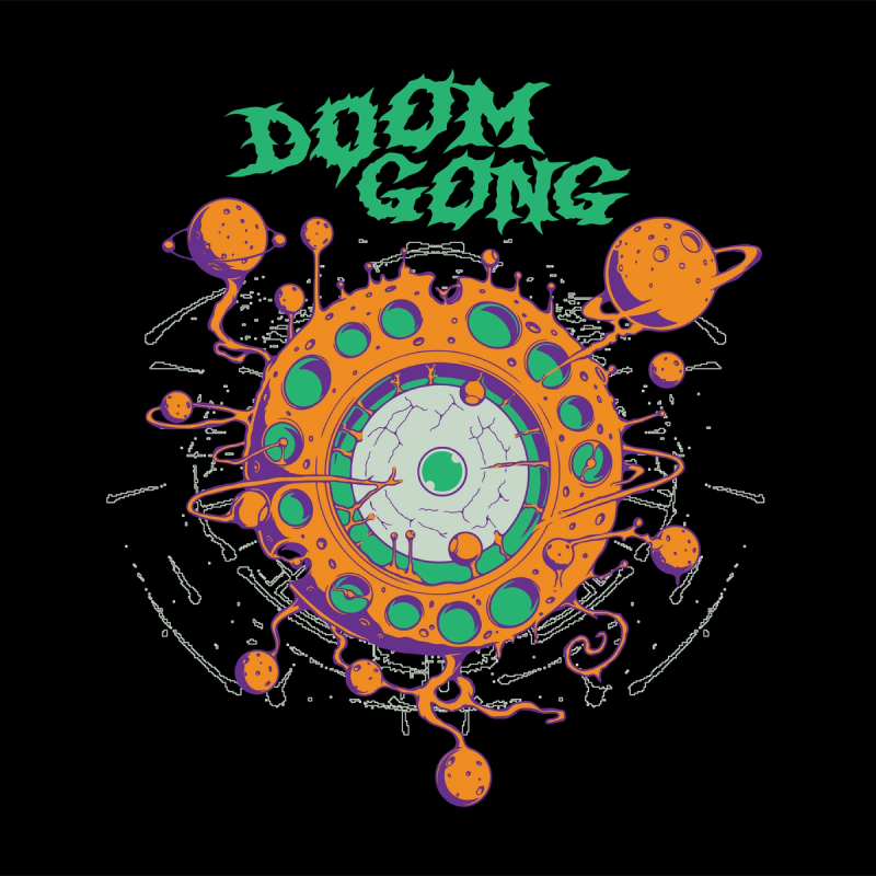 DOOM GONG — T-SHIRT — COSMIC ORBIT CHAOS