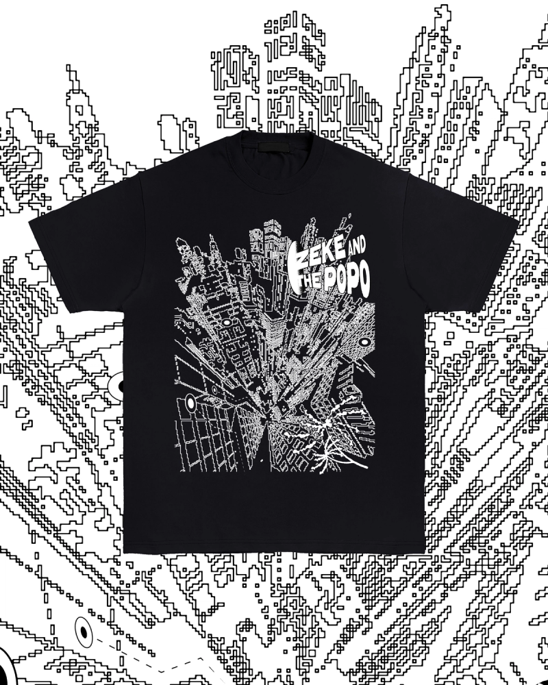 ZEKE AND THE POPO — T-SHIRT — CRAZY LIFE ALBUM RELEASE