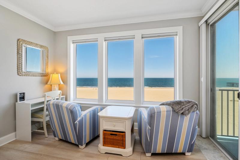 Oeanfront views in Ocean City vacation rental