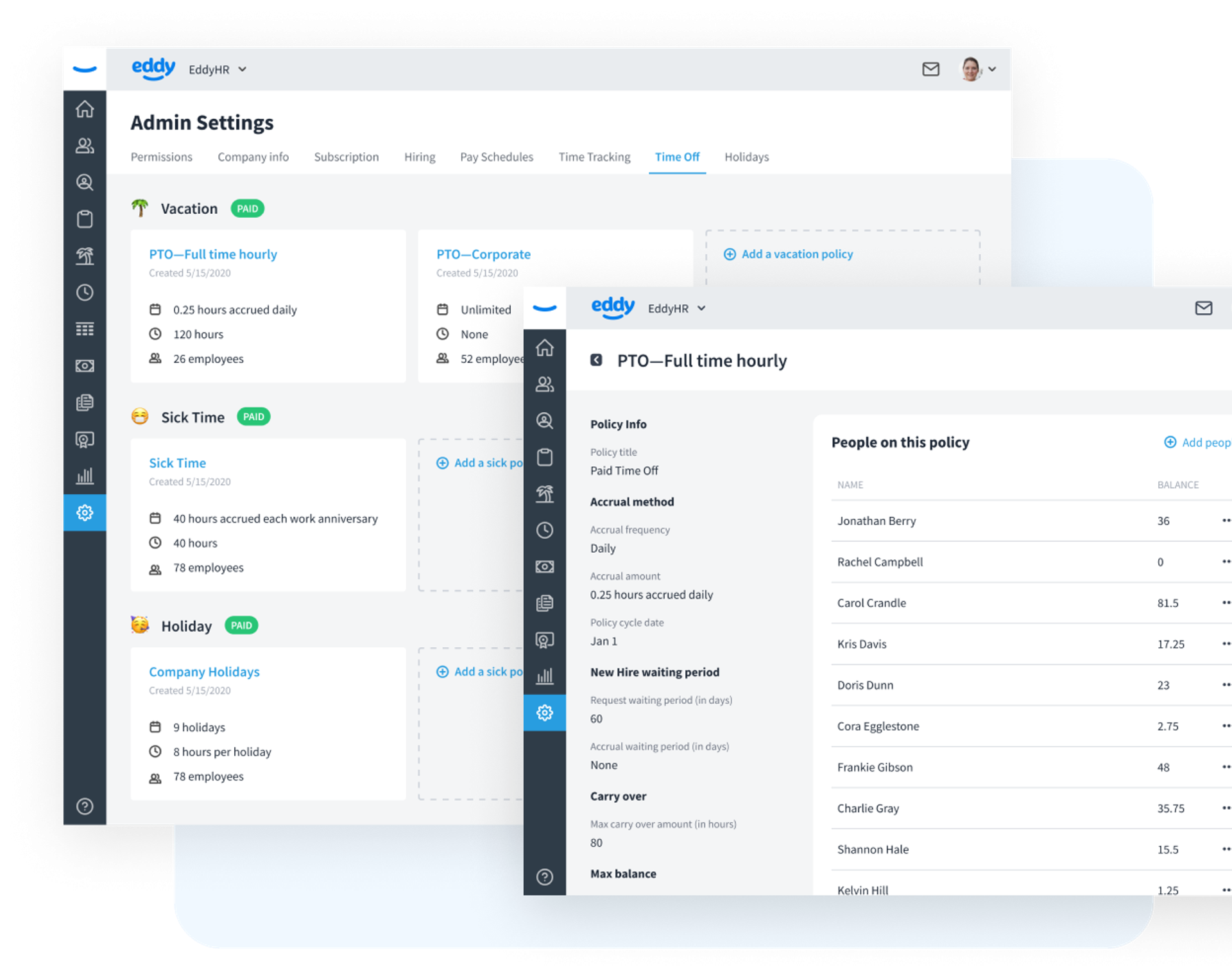 Time and Attendance Management Software | Eddy