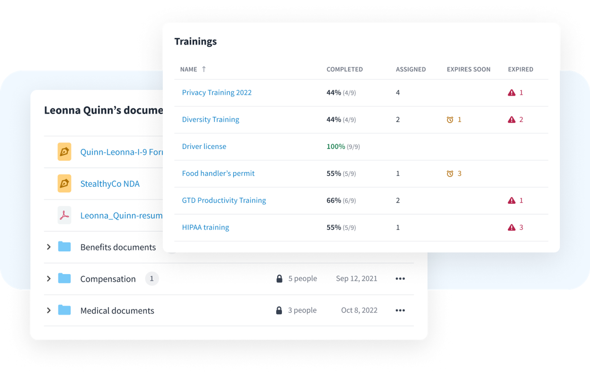Hr employee database software eddy