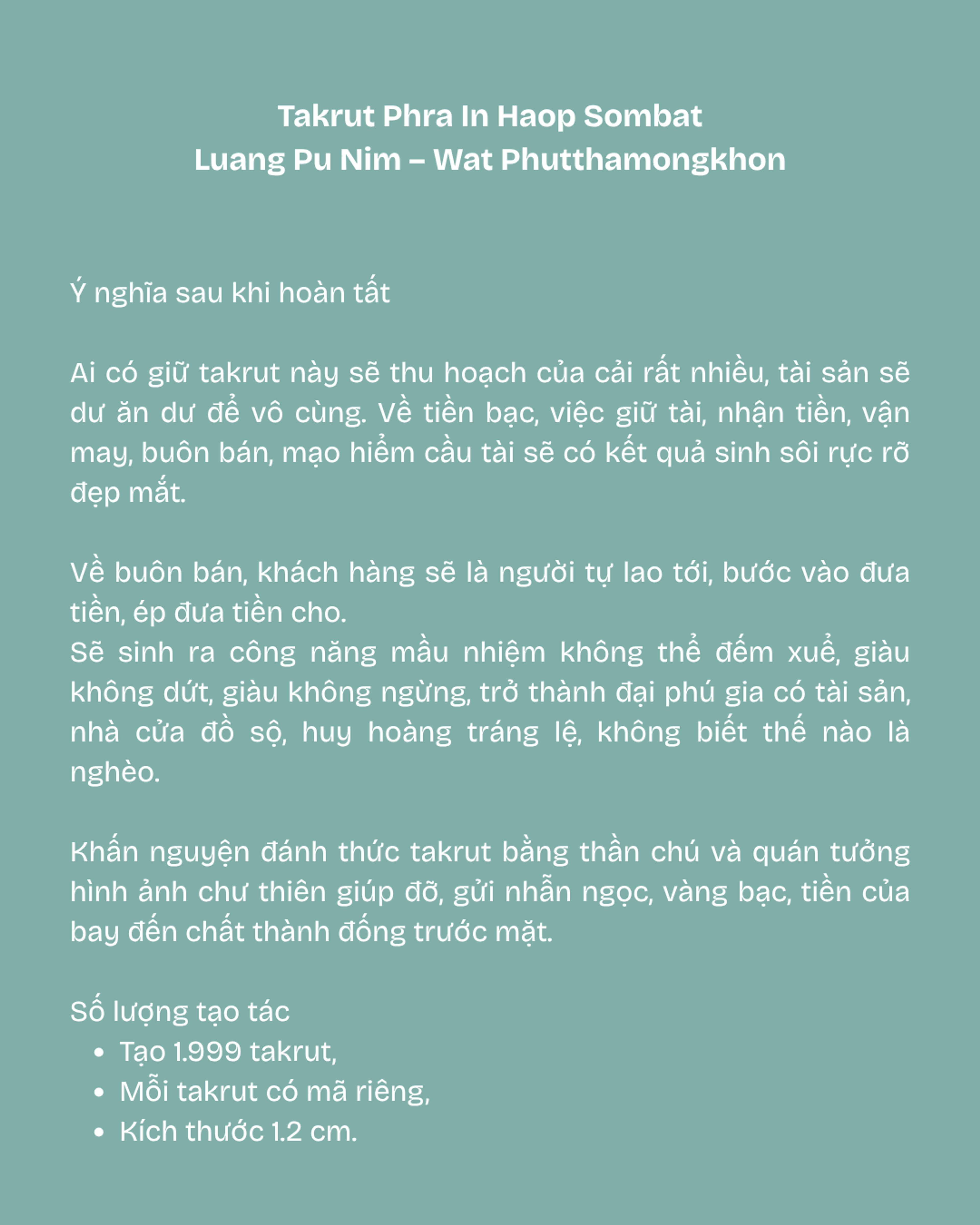 [Hiếm] Takrut Phra In Haop Sombat - Luang Pu Nim — 5