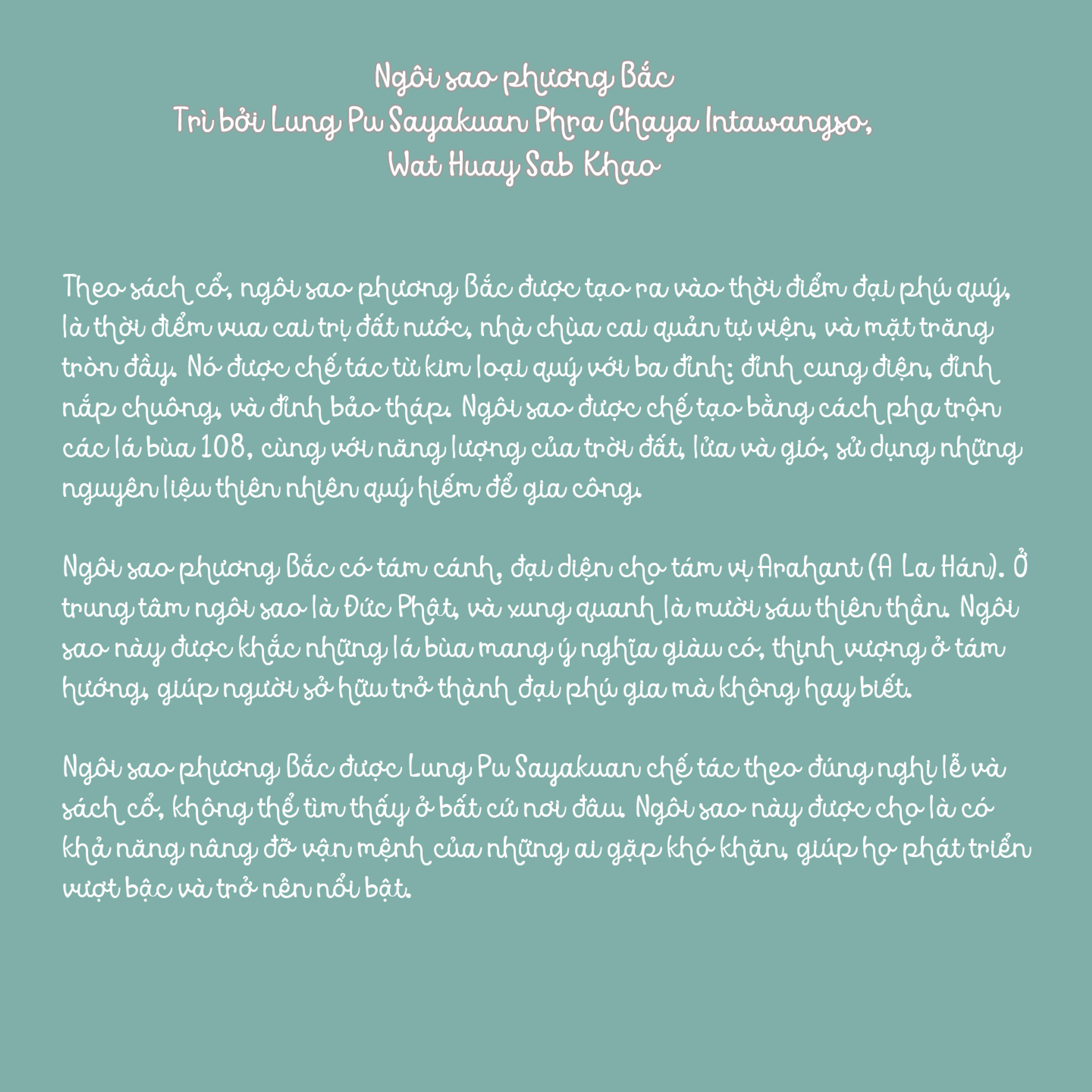 Ngôi sao phương Bắc - Luang Pu Sayakuan Phra Chaya Intawangso — 4