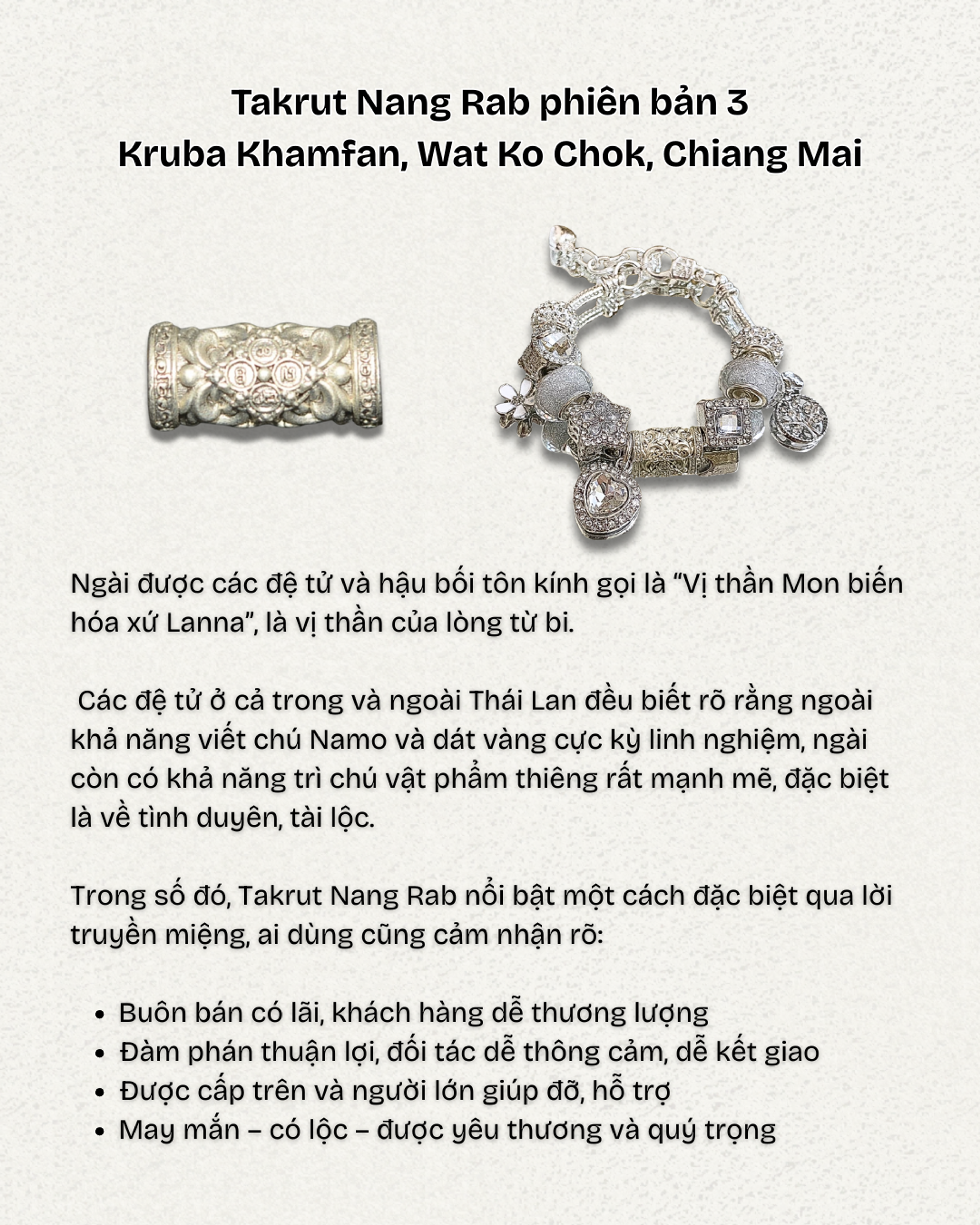 Takrut Nangrab (phiên bản 3), Kruba Khamfan — 3