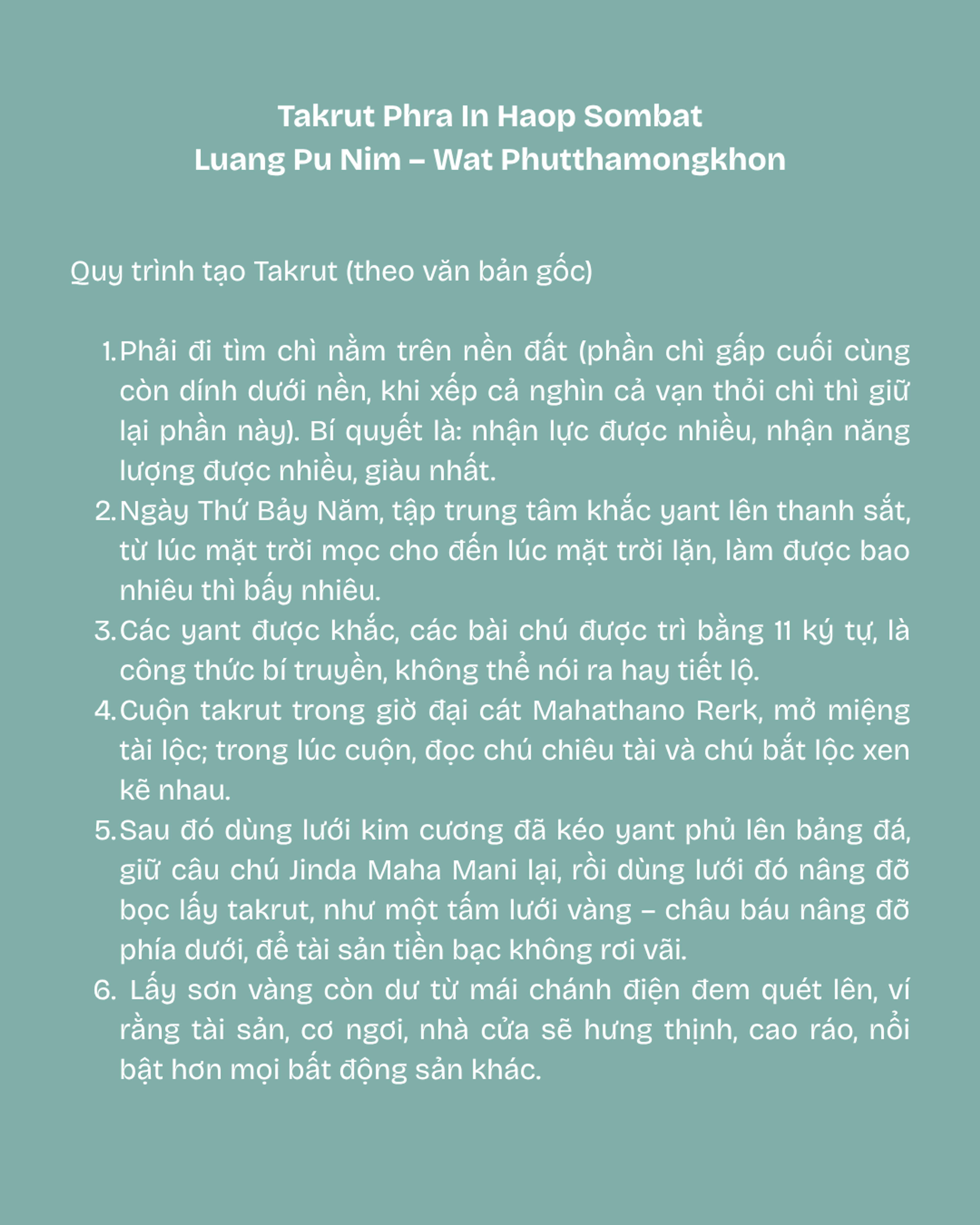 [Hiếm] Takrut Phra In Haop Sombat - Luang Pu Nim — 4