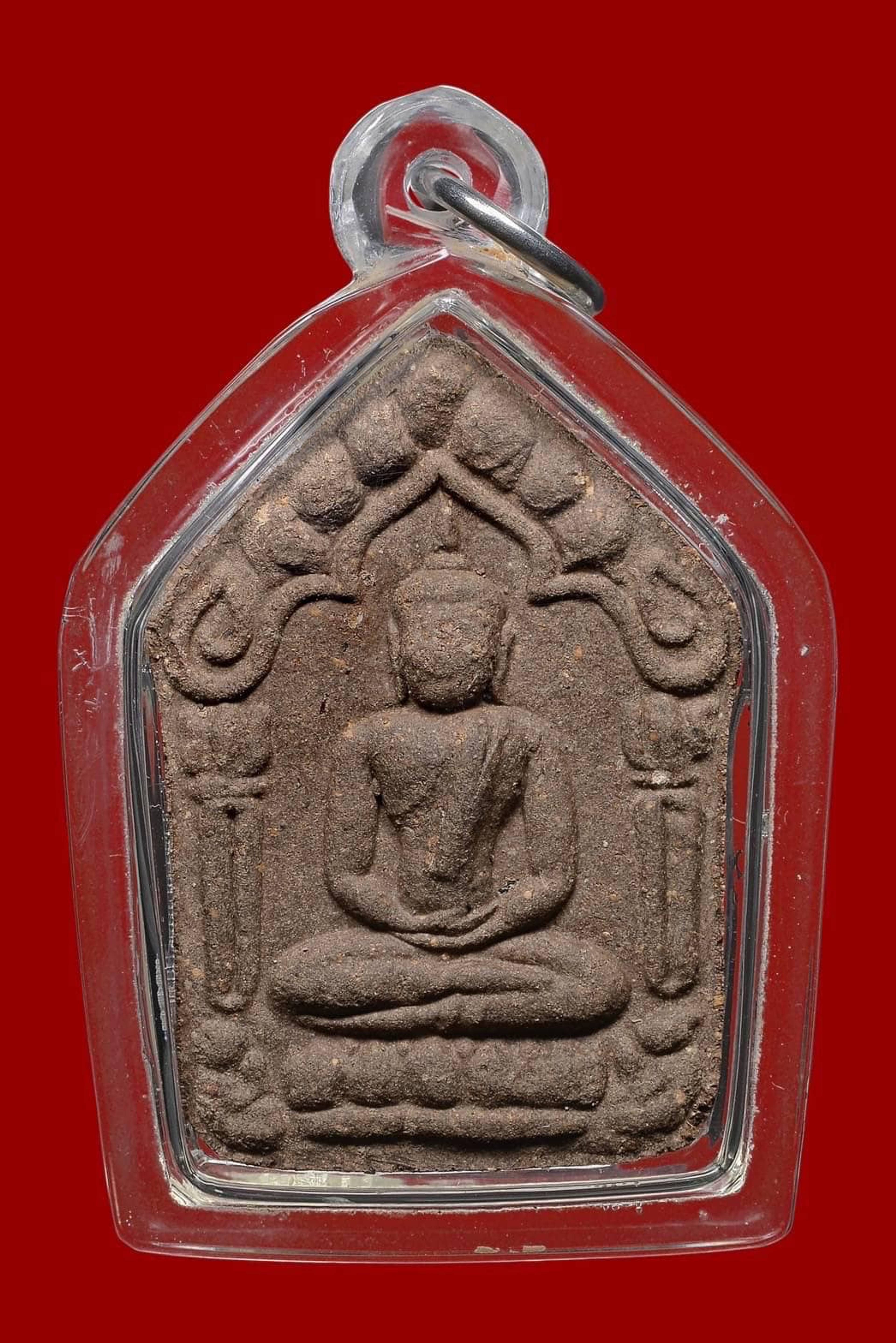 Khun Paen Wesiyarak (Hỗn hợp bột linh thiêng Maha Phutthi) – Đính Takrut Vàng Năm 2554 — 1