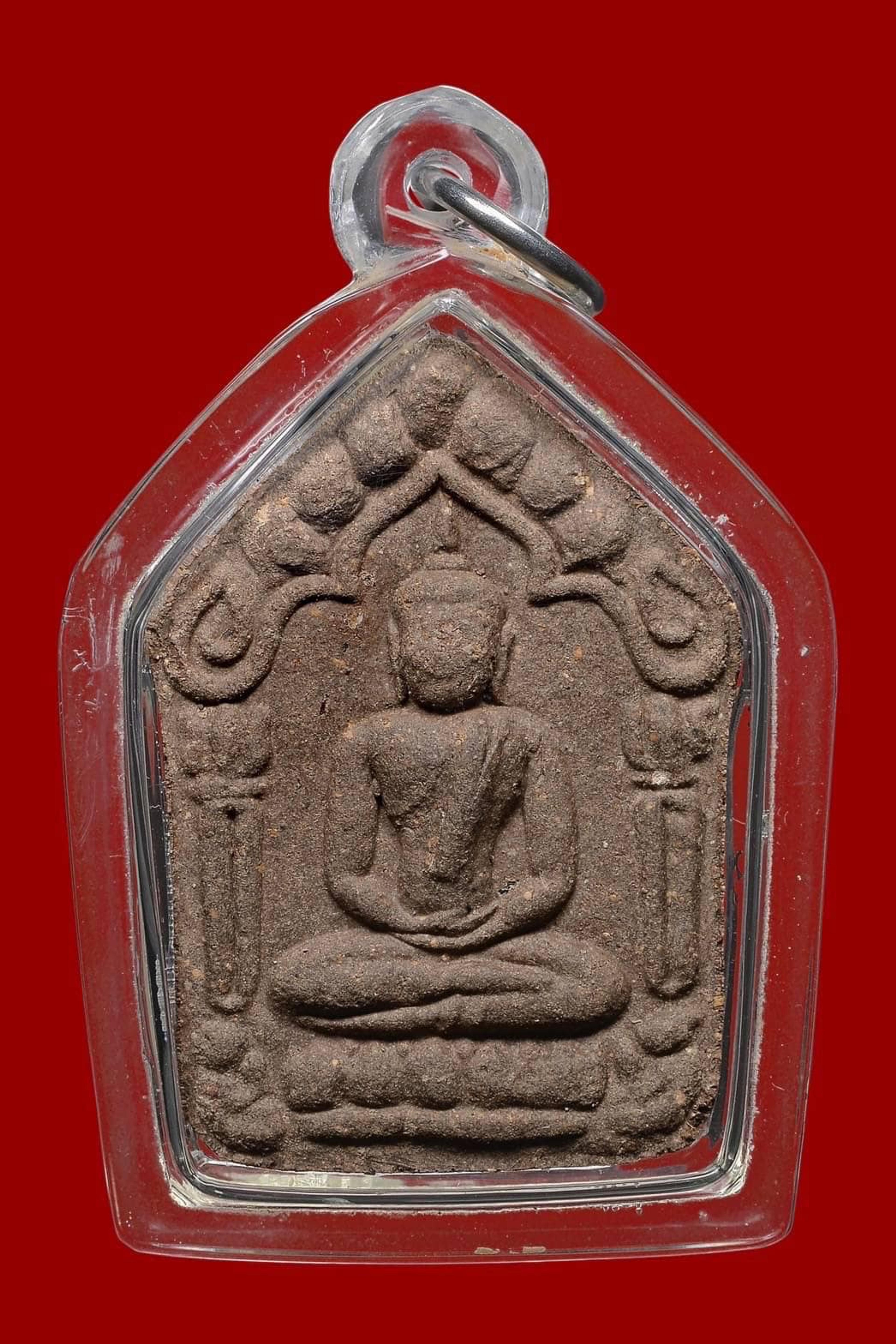 Khun Paen Wesiyarak (Hỗn hợp bột linh thiêng Maha Phutthi) – Đính Takrut Vàng Năm 2554