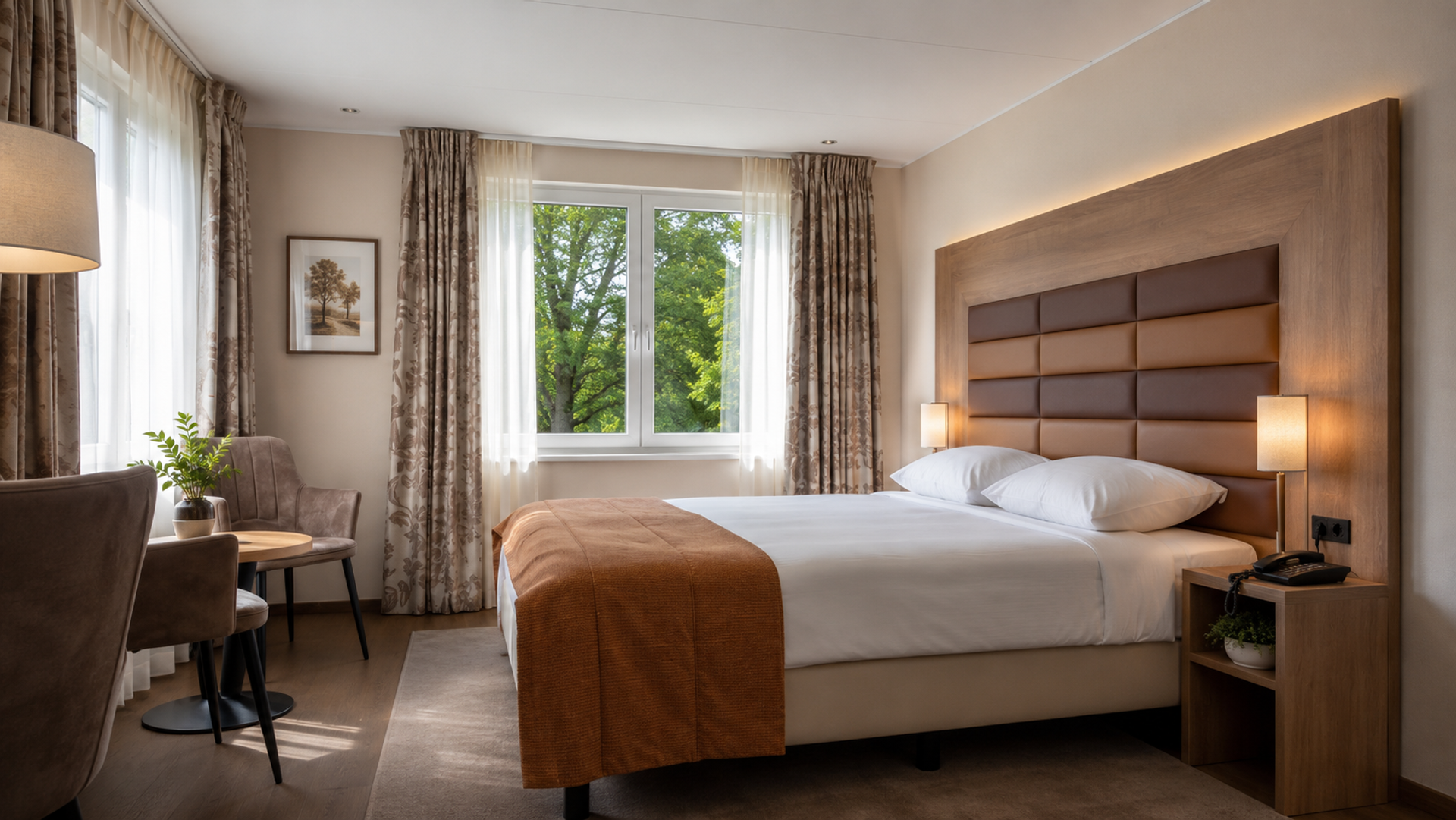 Standaardkamer in Hotel de Landmarke