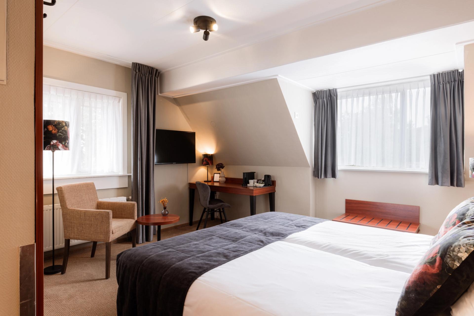 Standaard tweepersoonskamer in Hotel de Oringer Marke — interieur