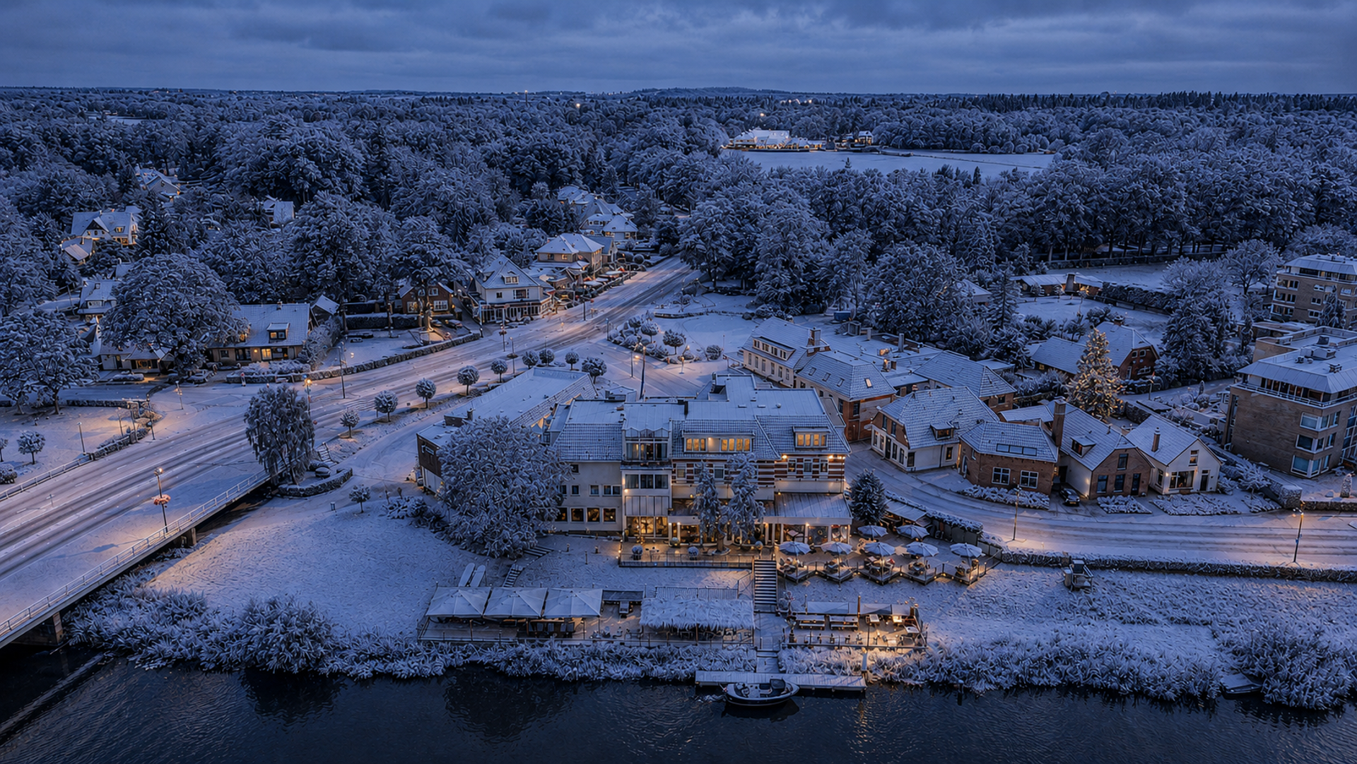 Kerst bij Hotel De Zon. Ommen