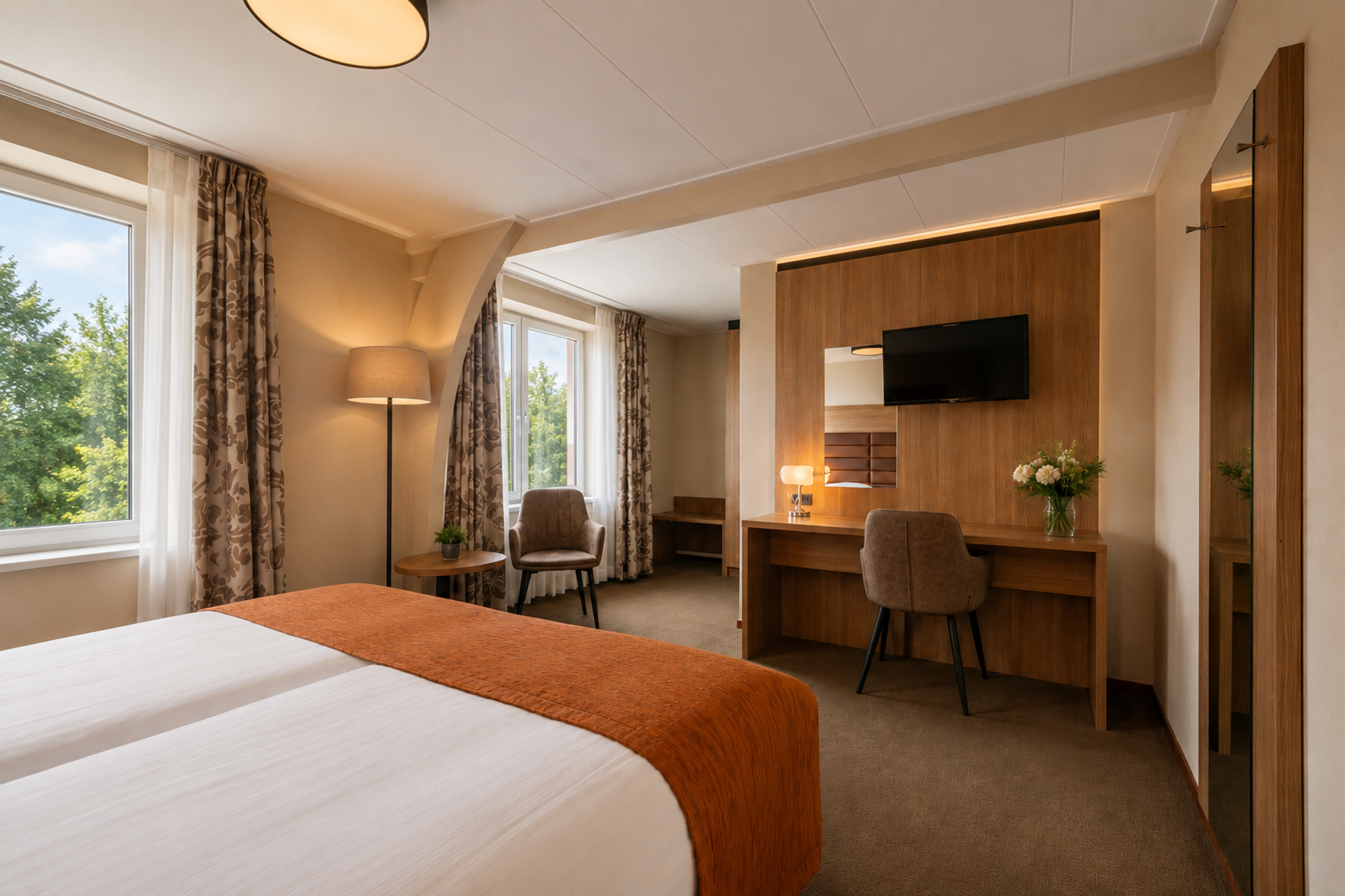 Comfortkamer in Hotel de Landmarke