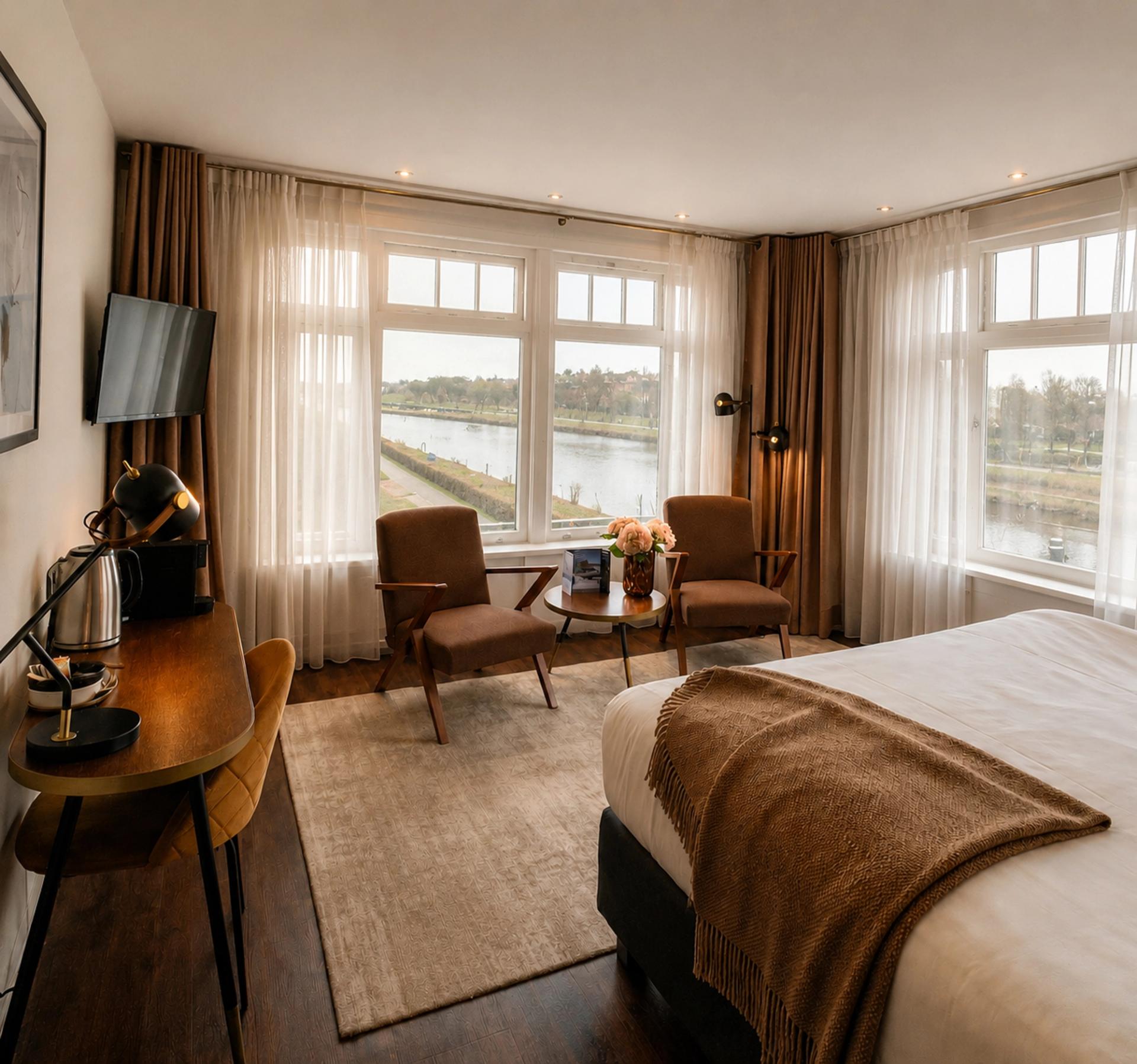Vechtzichtkamer in Hotel de Zon — detail
