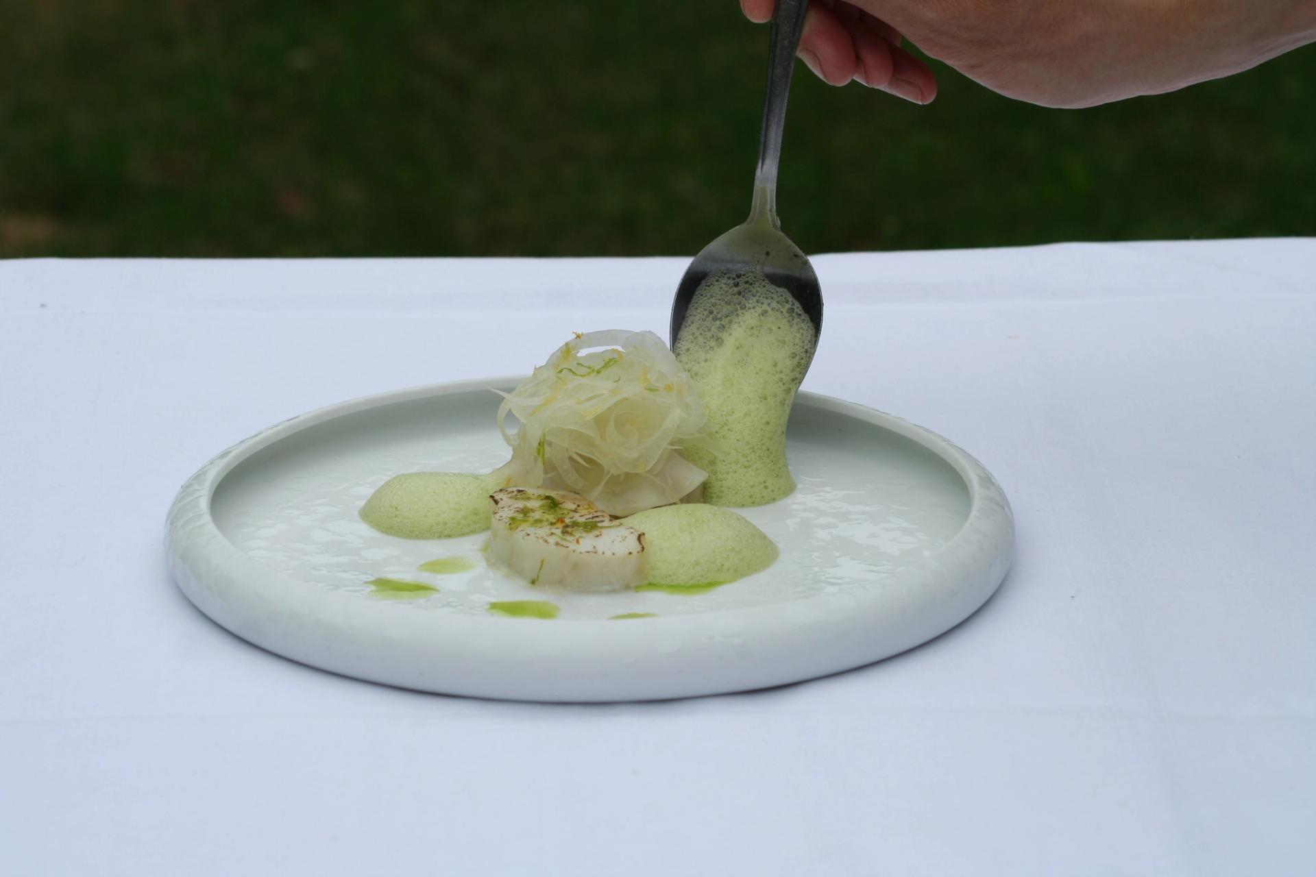 Fish dish at Hotel Winselerhof
