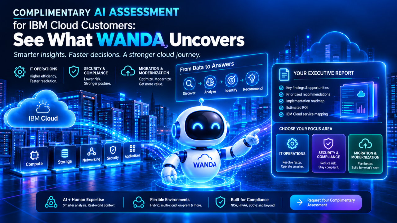 Complimentary AI Assessment for IBM Cloud Customers: See What WANDA Uncovers