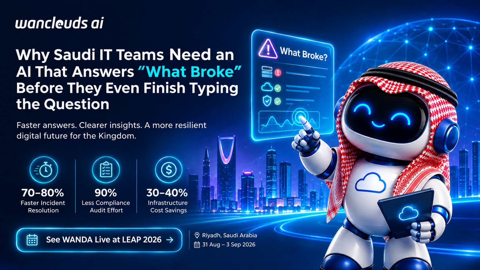 AI-Powered IT Operations: From “What Broke?” to “Here’s Why.”