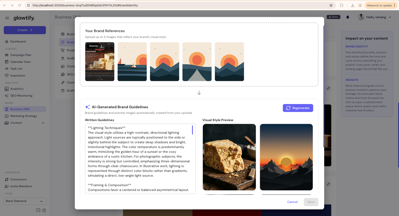 Multi-image upload UI in Visual Guidelines