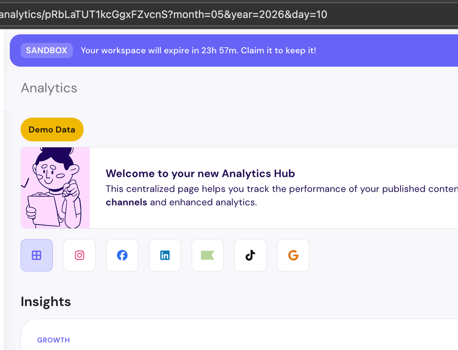Demo state — additional view