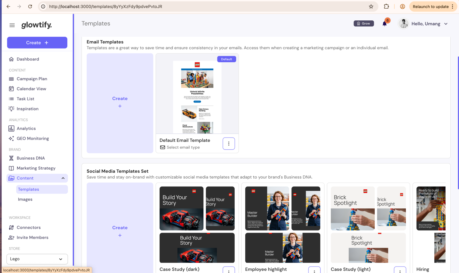 Business Insights now feed Suggestions
