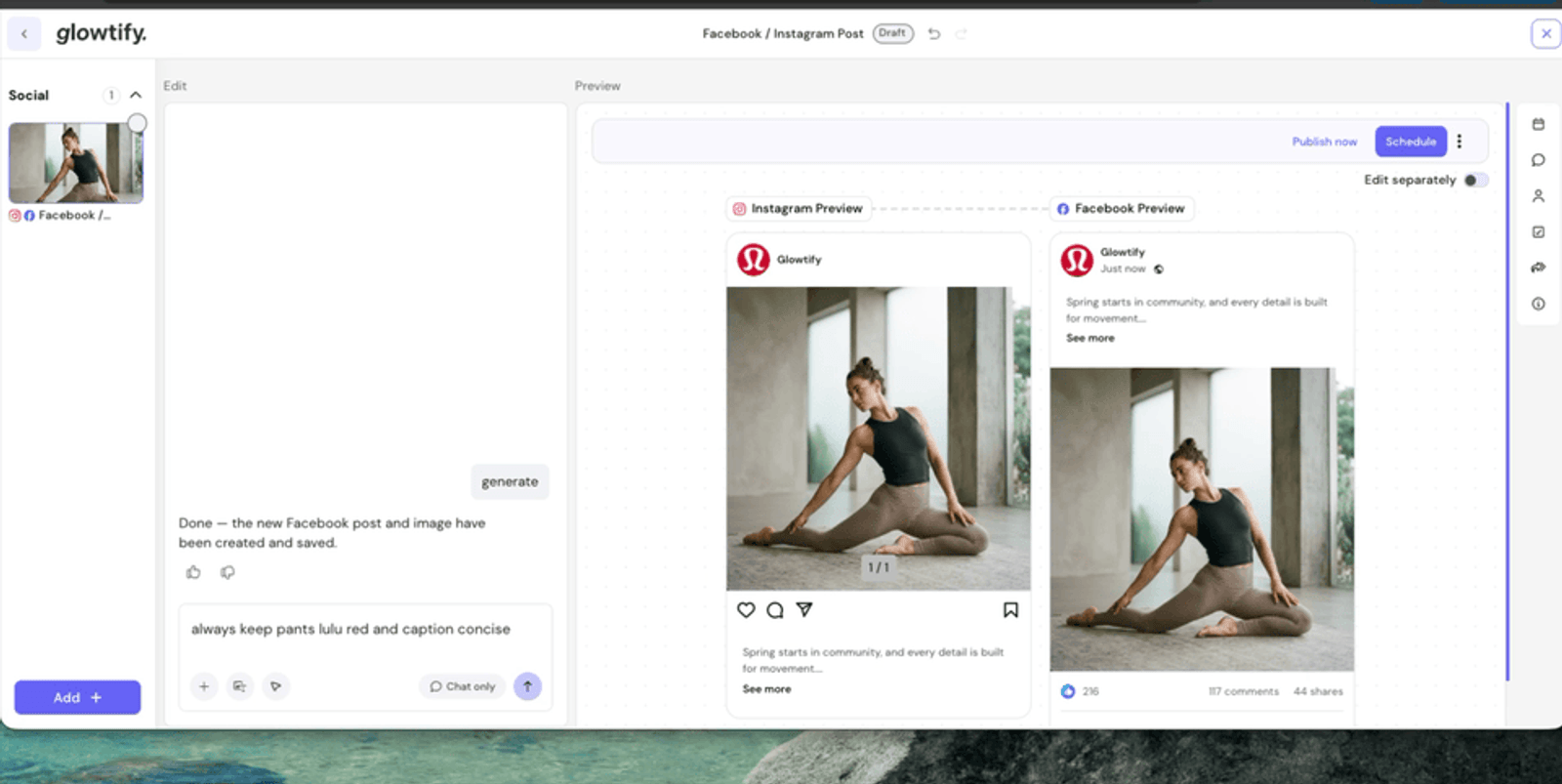 Chat detects a guardrail-worthy moment and offers to add it as a rule