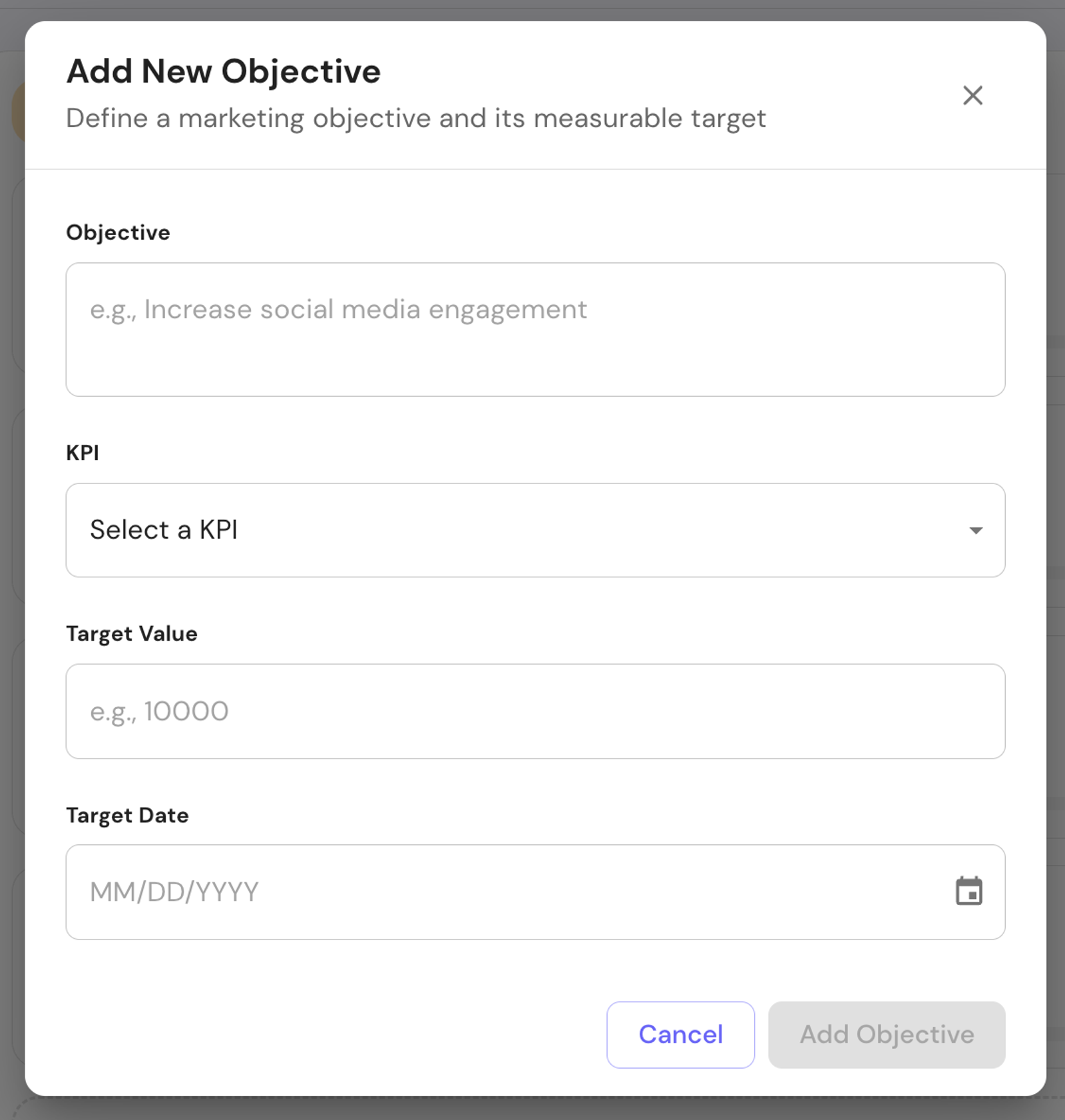 Marketing Priorities — data source info icon