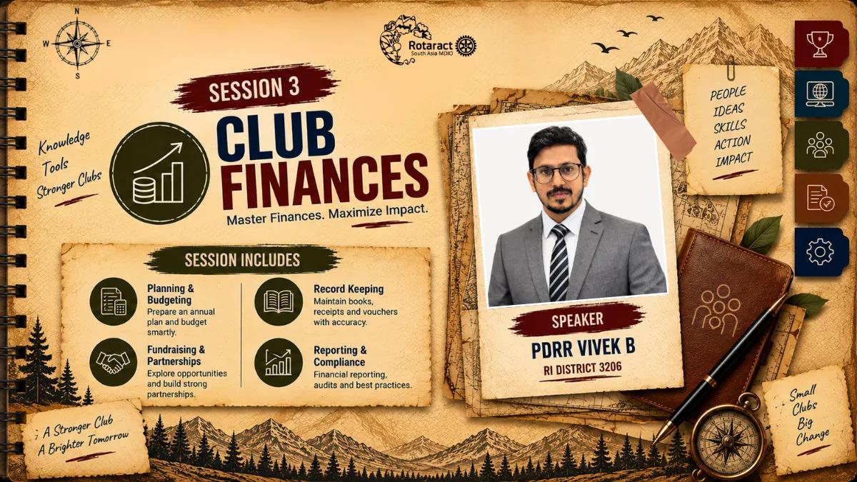 Session 3: Club Finances