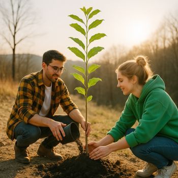 Internationaler Tag des Baumes / Offizieller Start der Initiative WALD LUFT ATMEN — Bild 1