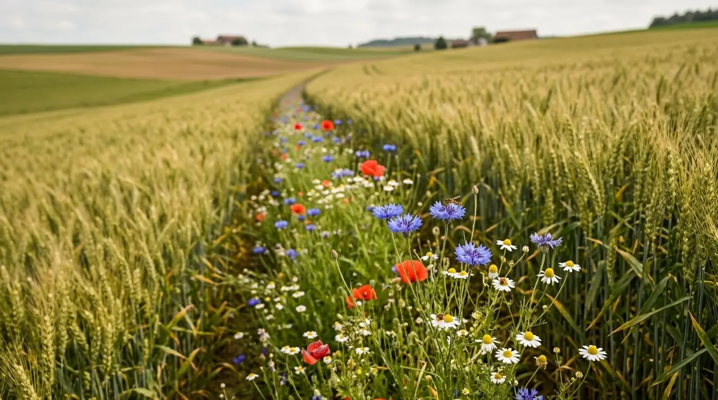 Wildblumen statt Chemie. Was die Natur uns über kluge Lösungen lehrt.