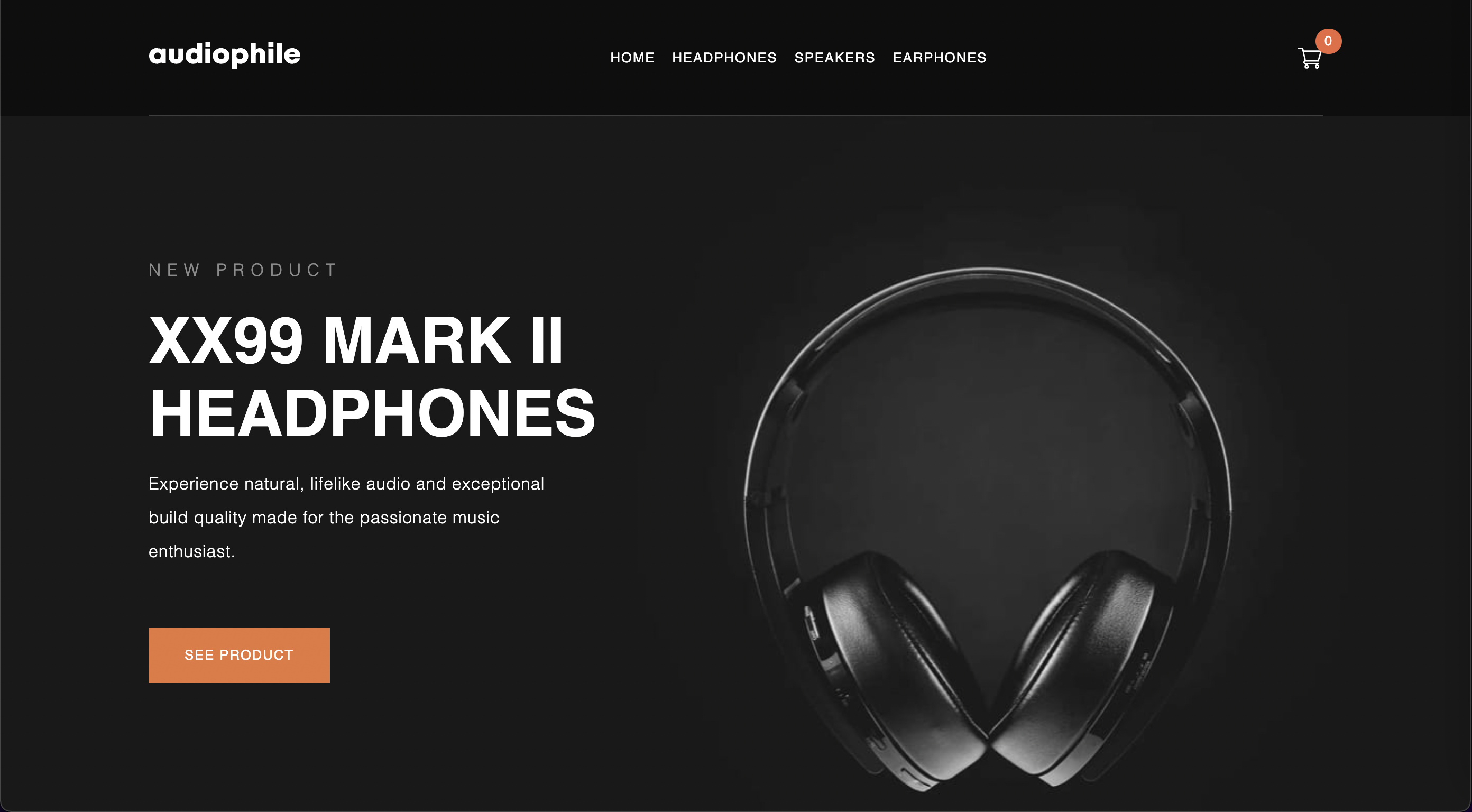 Audiophile eCommerce Website