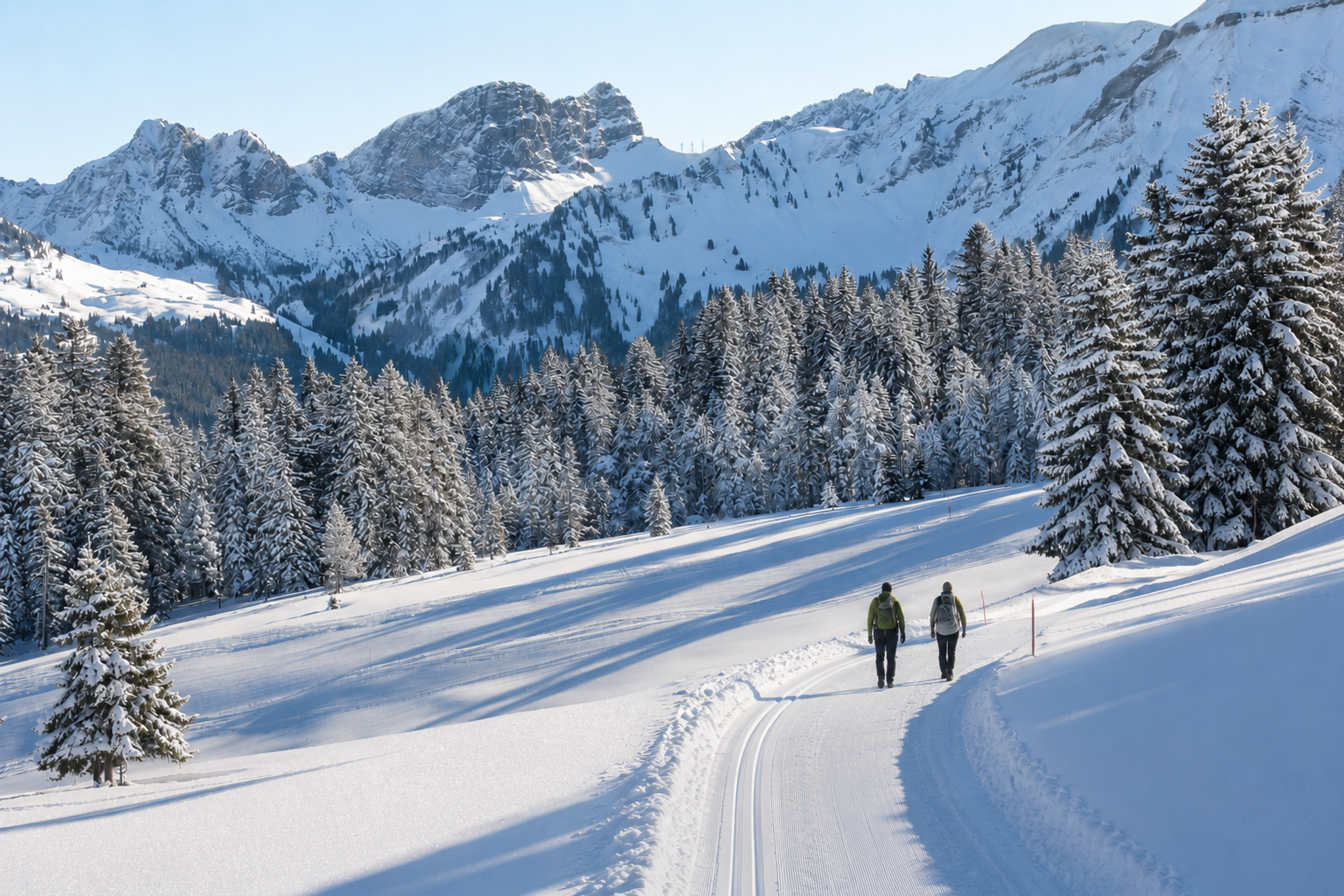 Wandern durchs Wintermärchen Sörenberg