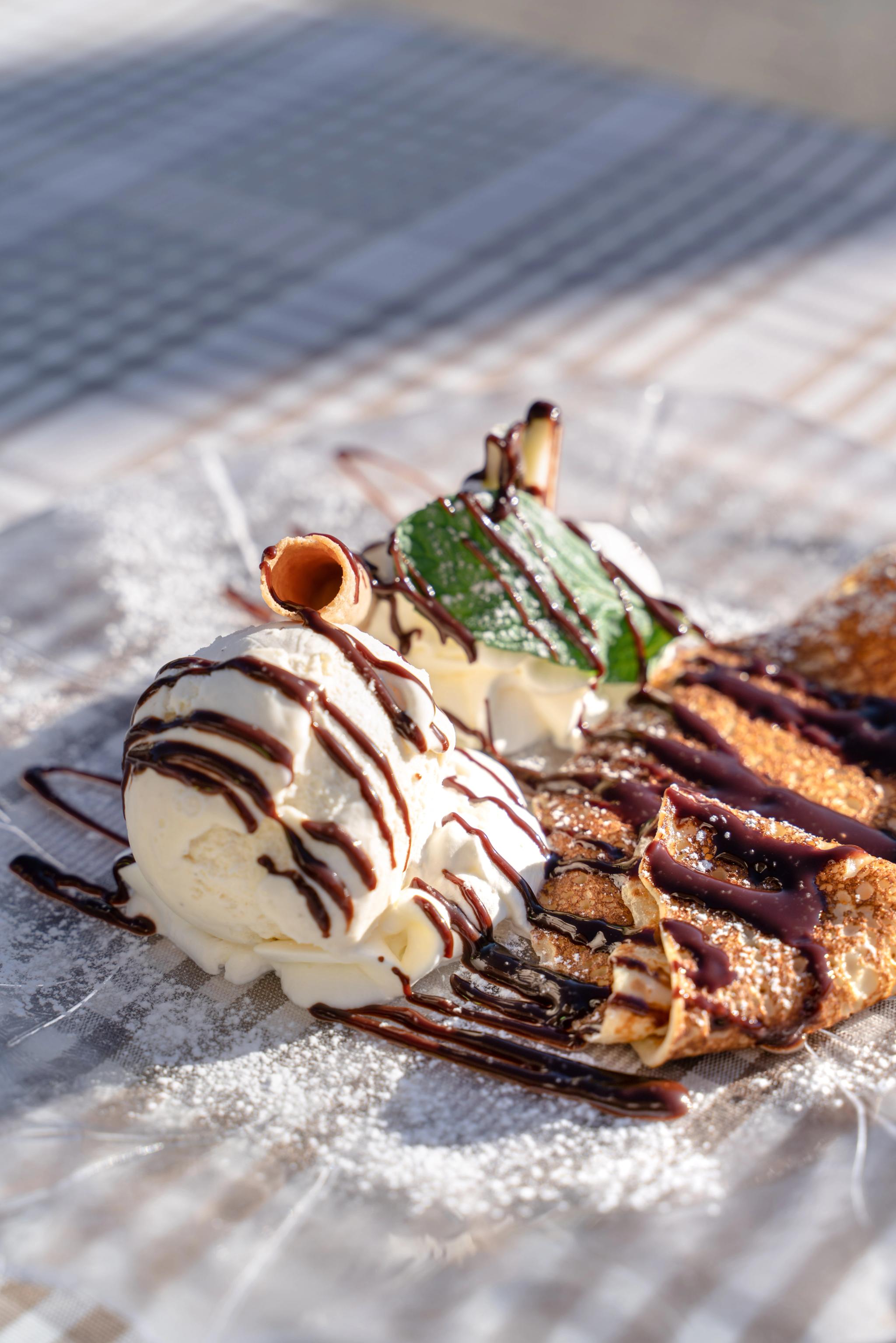 Dessert in der Bäckerstube