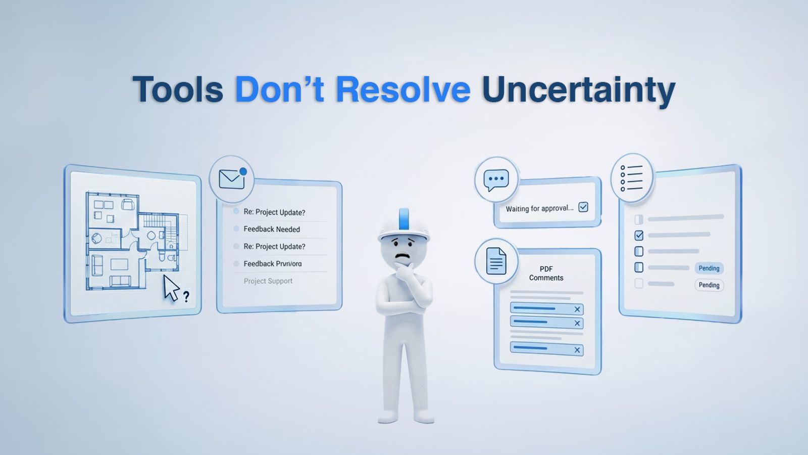 Architecture Studios Need Fewer Open Questions, Not More Tools