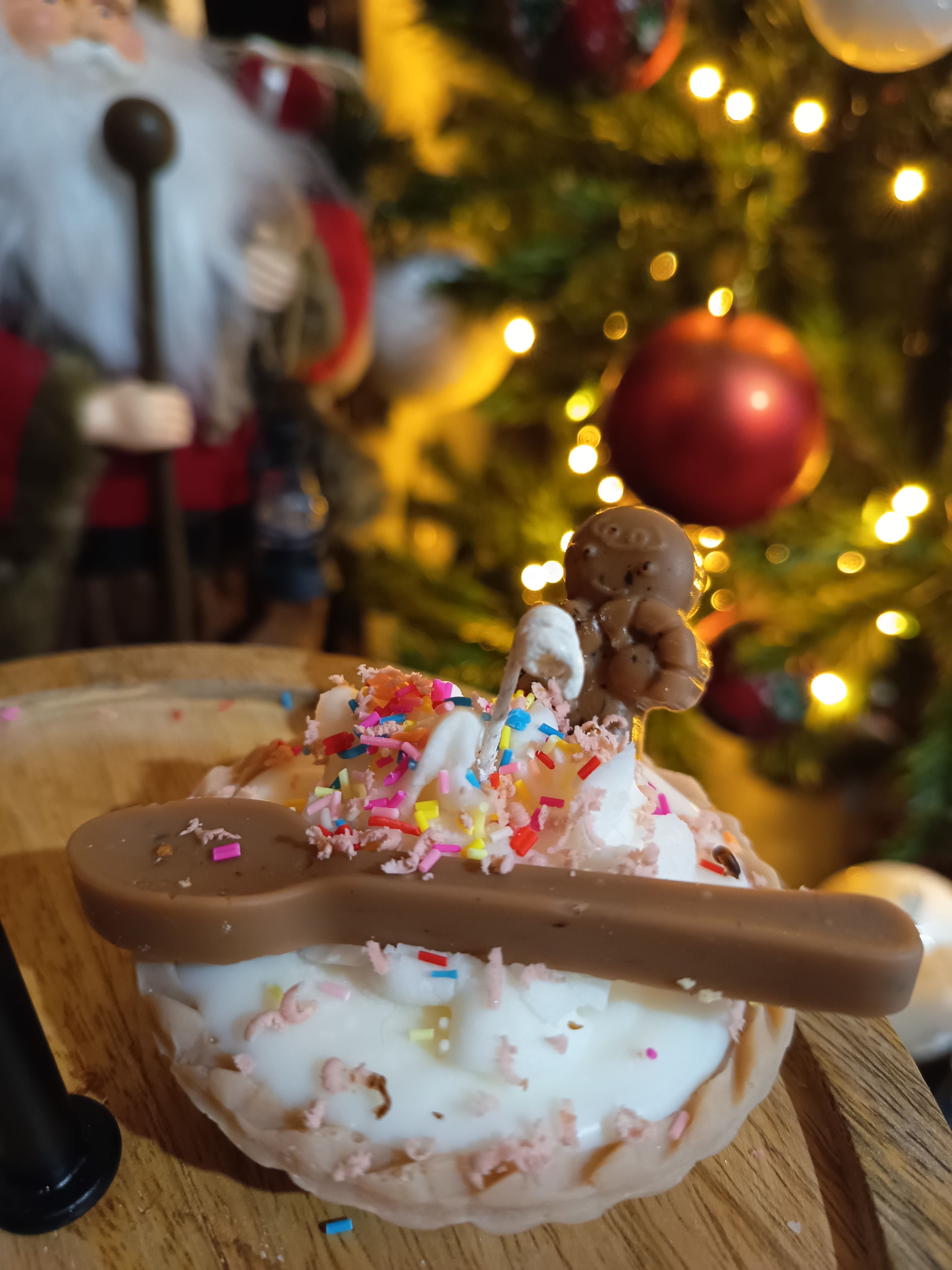 Image of Αρωματικά κεριά  με άρωμα μελομακάρονο  