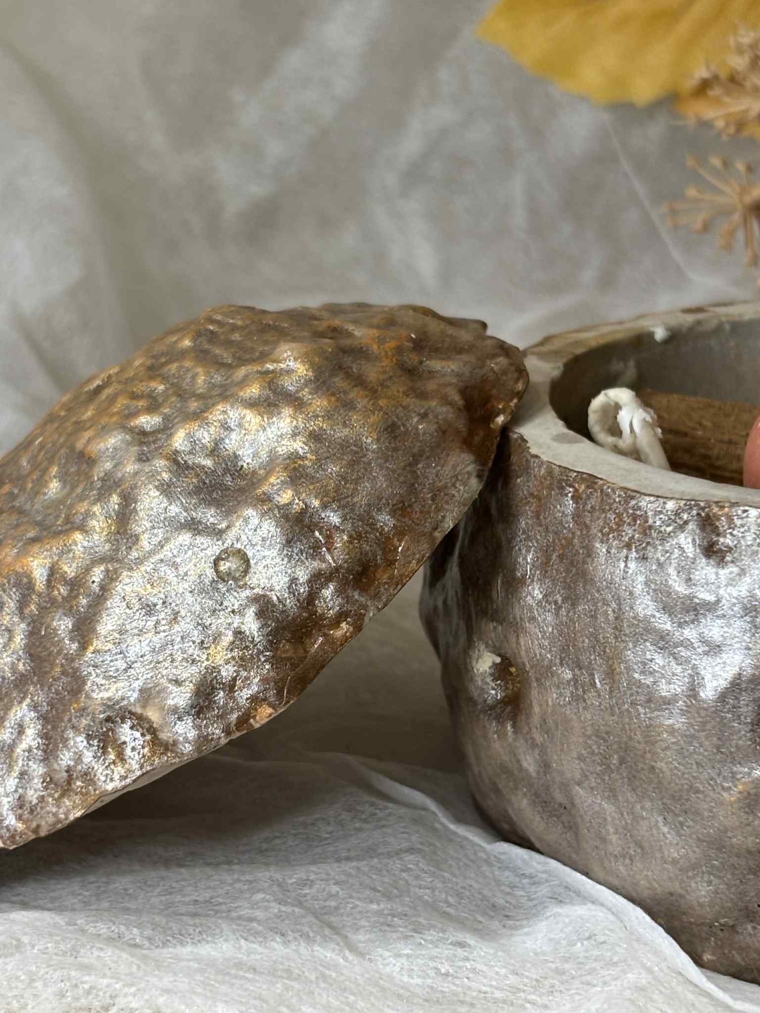 Image of Αρωματικό κερί σόγιας με άρωμα  μήλο-τζίντζερ