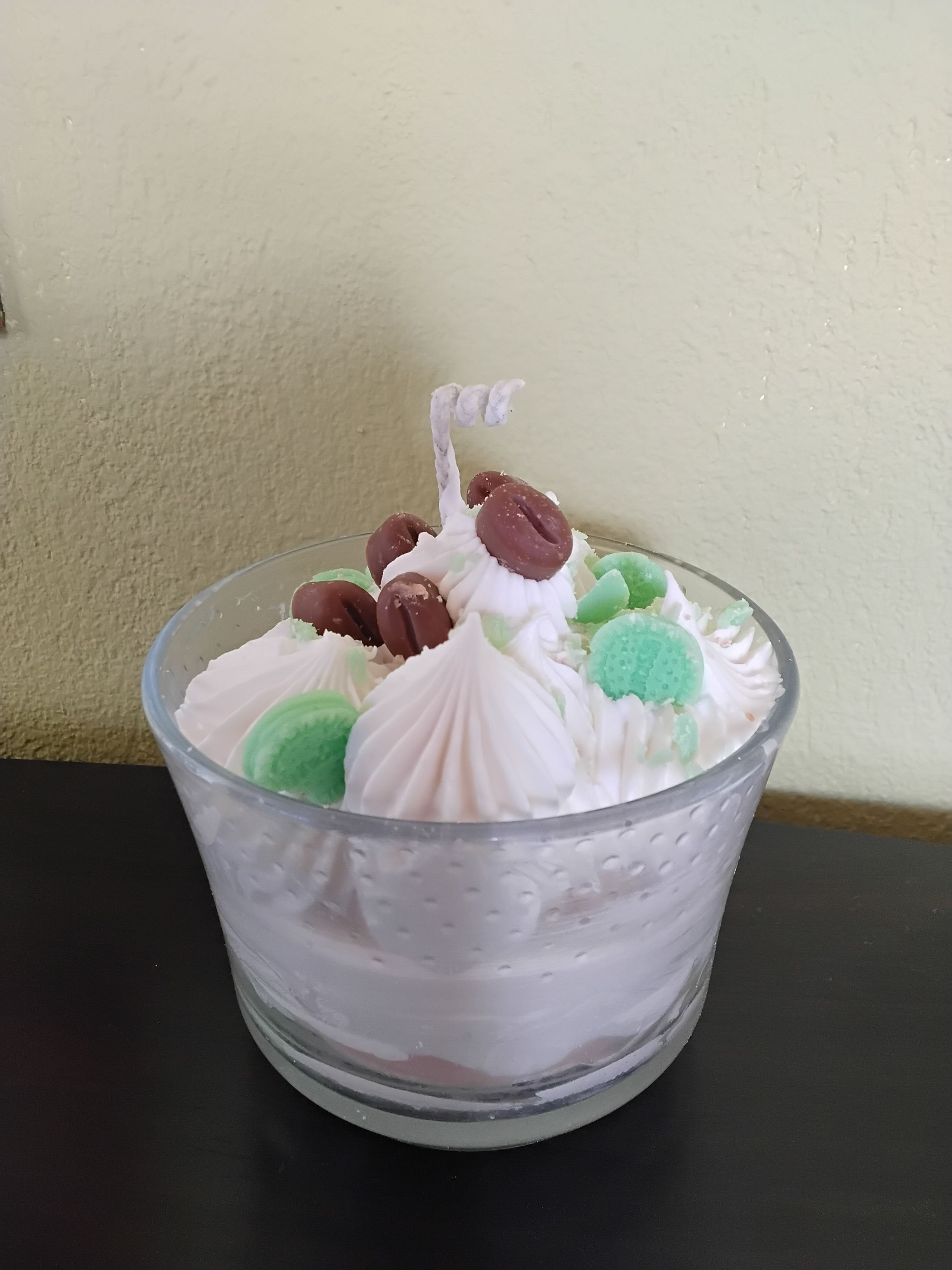 Image of Φυτικό Κερί σόγιας  με Άρωμα Φρεσκοκομμένου Καφέ και Σαντιγί»