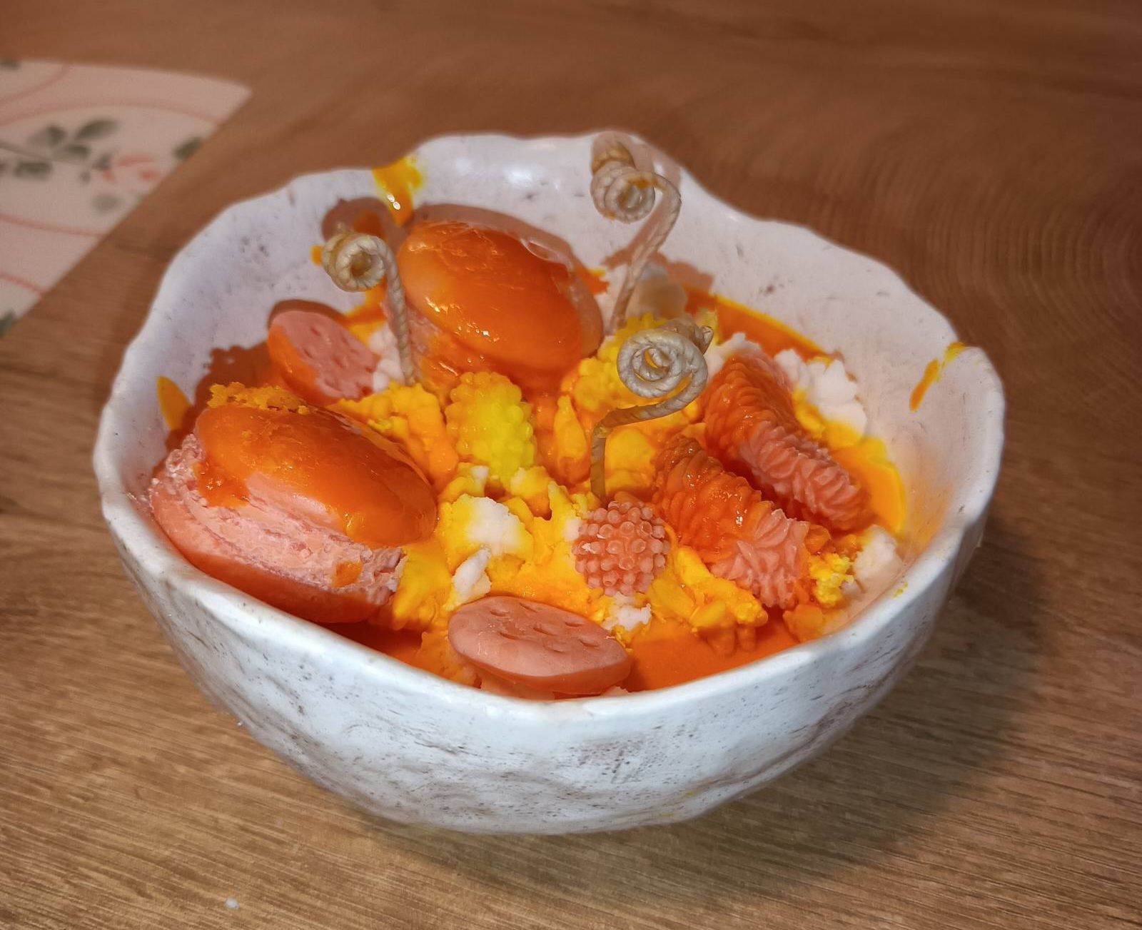 Image of Βάζο από σκόνη πορσελάνης   με άρωμα μανταρινιού 