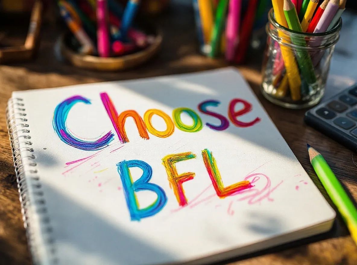 Output image: Sign changed to 'Choose BFL'