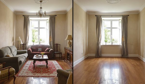 Remove furniture