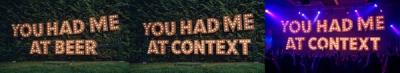 FLUX Kontext text editing demonstration