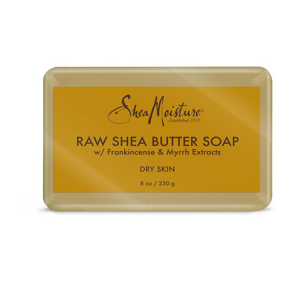 Shea moisture raw shea butter deals soap with frankincense and myrrh