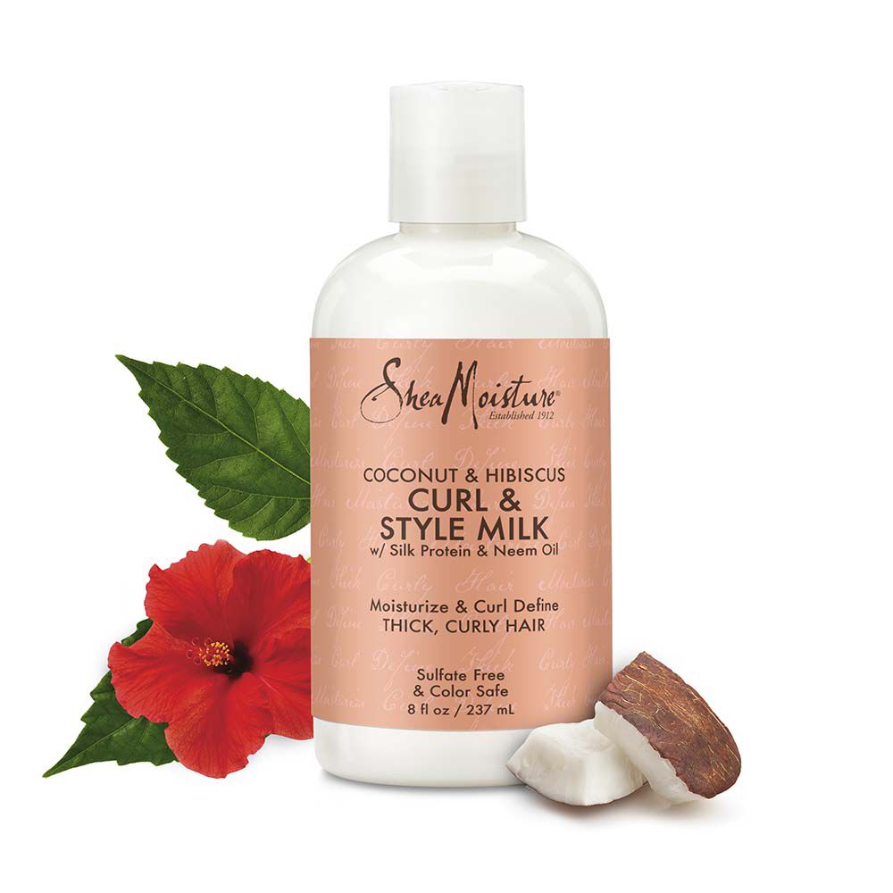 Shea moisture coconut und hibiscus curl und style deals milk