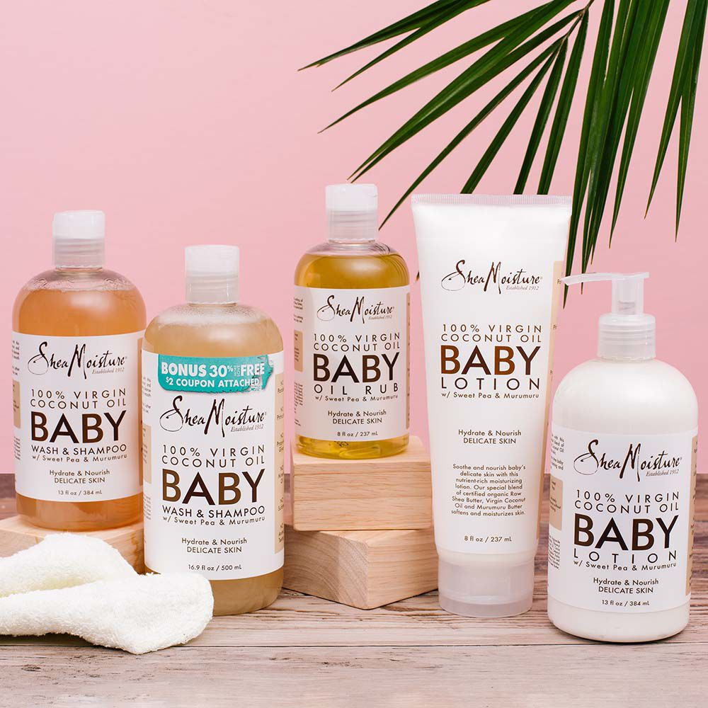 Shea moisture baby shampoo coconut sale oil