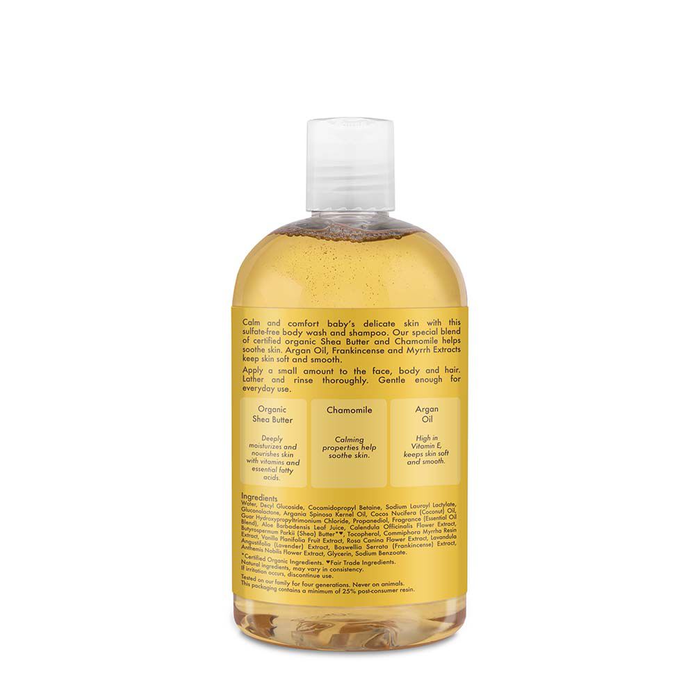 Shea moisture raw shea argan oil baby wash deals cg