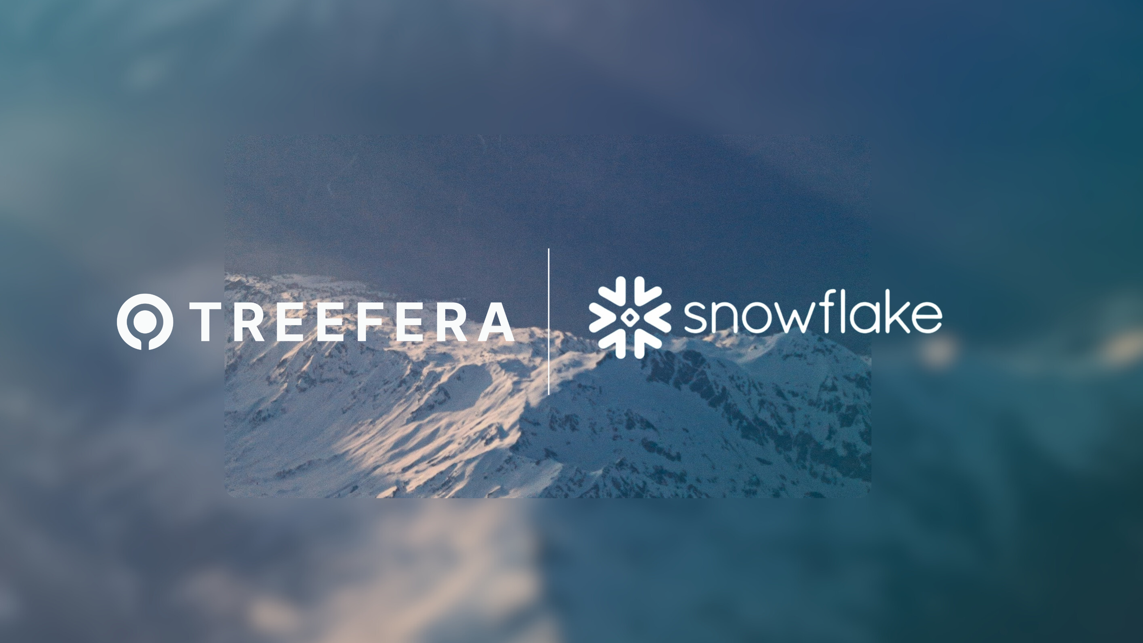 Snowflake logo and Treefera logo