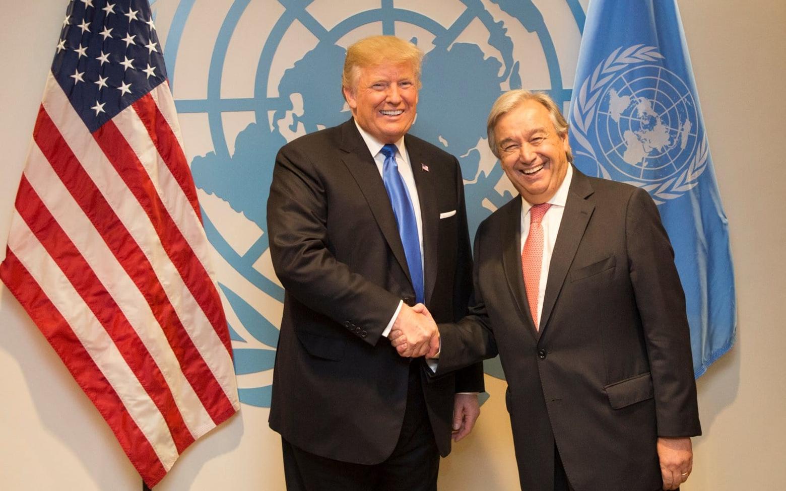 Trump threatens Iran with 'annihilation' in UN speech, signs Greenland deal