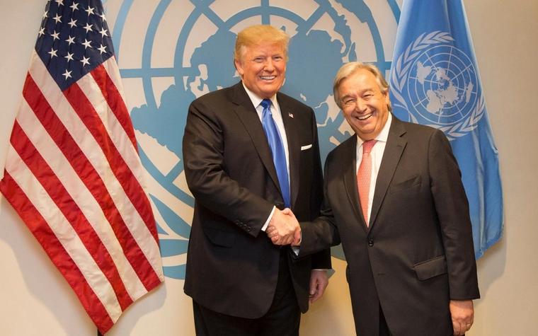 Trump threatens Iran with 'annihilation' in UN speech, signs Greenland deal