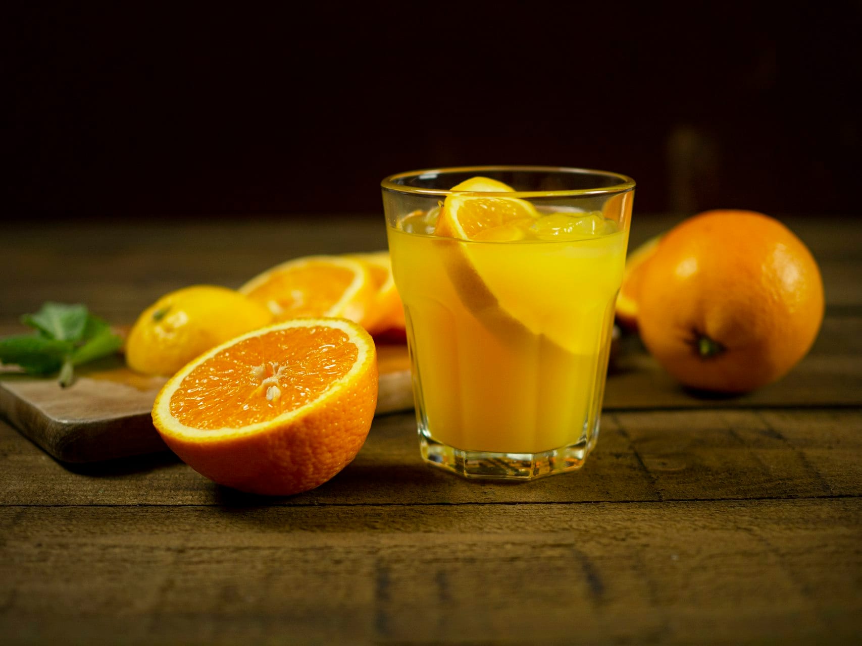 Daily glass of fruit juice linked to lower depression scores in trial