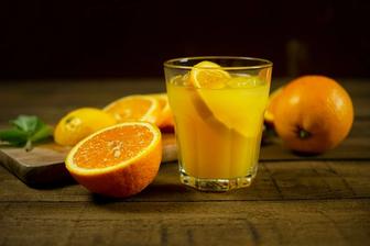 Daily glass of fruit juice linked to lower depression scores in trial