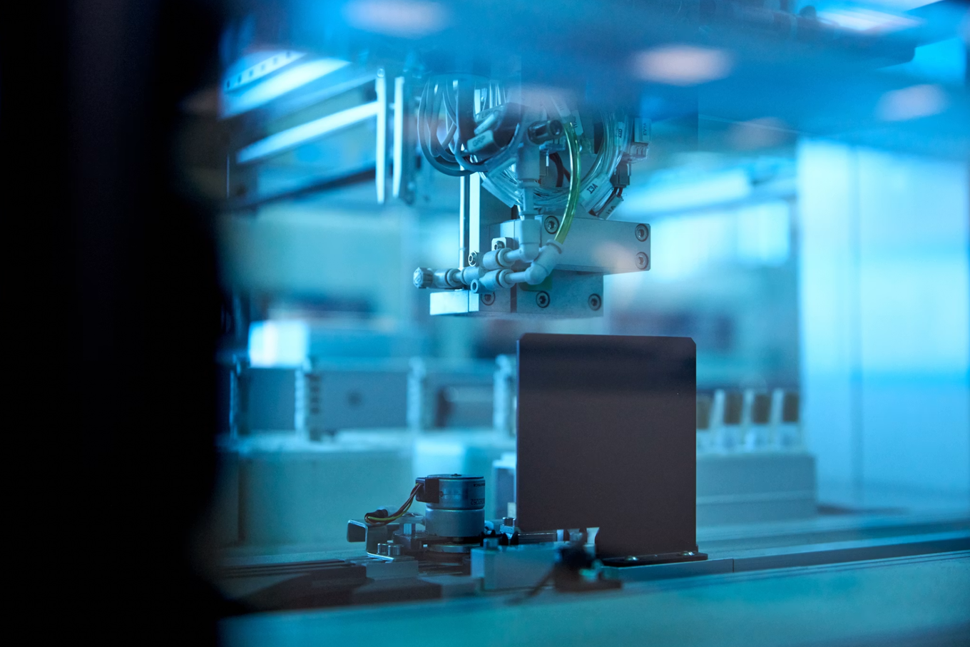 Samples processing in lab