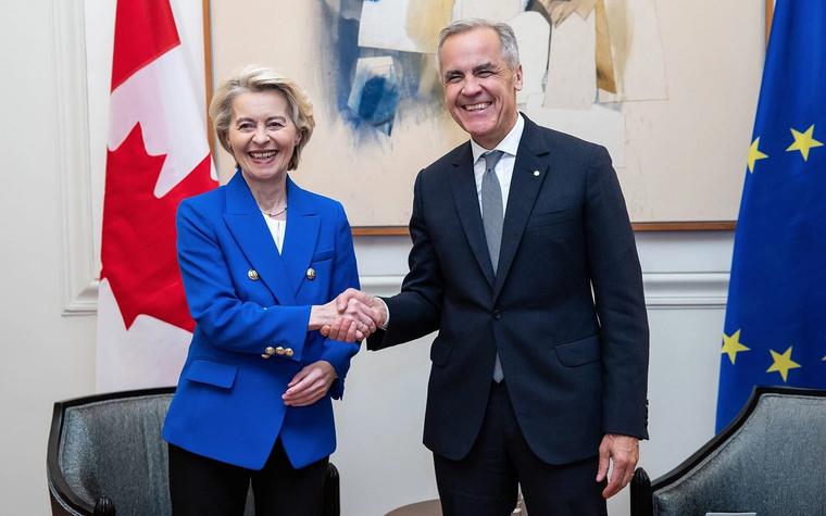 Von der Leyen offers Canada first-ever EU 'associate member' status